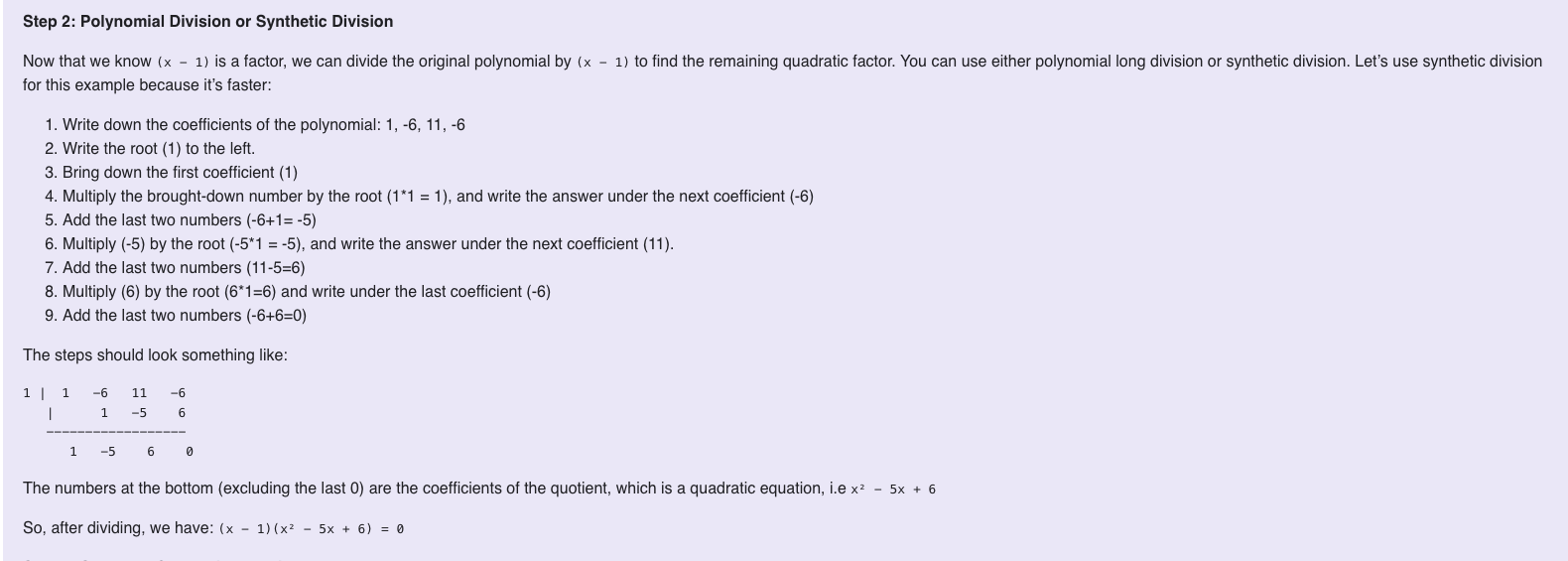 Algebra solutions for Class 10 students